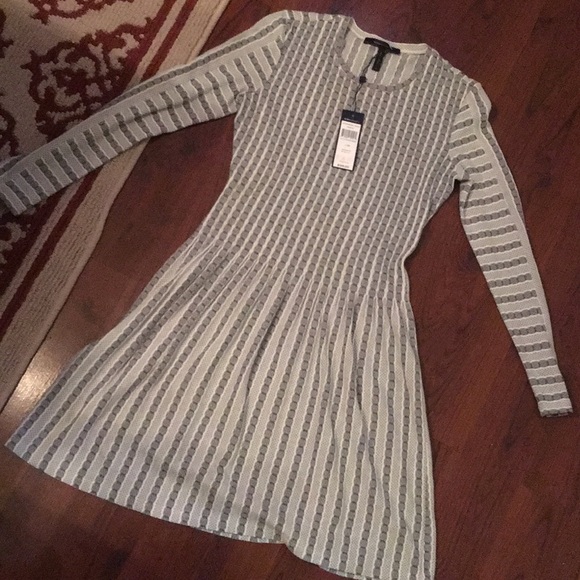 Marlin Pleated striped jacquard dressNew With tags - Picture 3 of 6